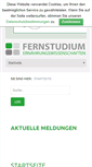 Mobile Screenshot of fernstudium-ernaehrungswissenschaften.de
